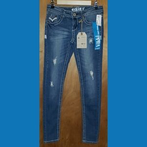 NWT Hydraulic Vikki Super Skinny Jeans Size: 7/8